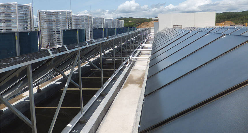 安装太阳能热水工程的时候需要注意什么？